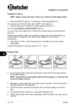 Preview for 16 page of Bartscher 1CP400 Original Instruction Manual