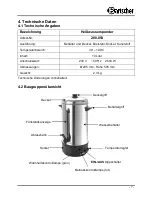 Preview for 8 page of Bartscher 200.054 Instruction Manual