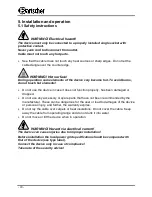 Предварительный просмотр 21 страницы Bartscher 200.054 Instruction Manual