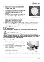 Предварительный просмотр 60 страницы Bartscher 200049 Instruction Manual