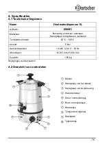 Предварительный просмотр 44 страницы Bartscher 200061 Instruction Manual