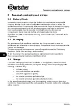 Preview for 10 page of Bartscher 200061 Original Instruction Manual