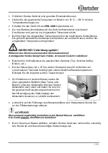 Preview for 12 page of Bartscher 200063 Instruction Manual