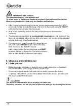 Preview for 27 page of Bartscher 200063 Instruction Manual