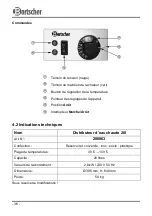 Предварительный просмотр 37 страницы Bartscher 200063 Instruction Manual