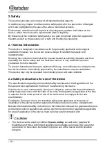 Preview for 5 page of Bartscher 200063 Translation Of The Original Instruction Manual