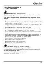 Preview for 10 page of Bartscher 200063 Translation Of The Original Instruction Manual