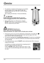 Preview for 27 page of Bartscher 200065 Instruction Manual