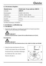 Предварительный просмотр 15 страницы Bartscher 2000D I Manual