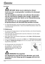 Preview for 18 page of Bartscher 2000D I Manual