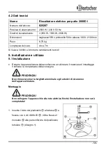 Предварительный просмотр 63 страницы Bartscher 2000D I Manual