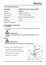 Предварительный просмотр 111 страницы Bartscher 2000D I Manual