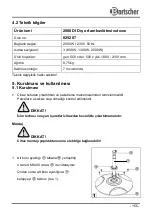 Preview for 159 page of Bartscher 2000D I Manual