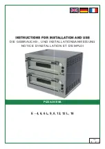 Preview for 2 page of Bartscher 202.1233 Instructions For Installation And Use Manual