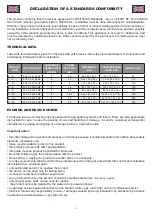 Preview for 4 page of Bartscher 202.1233 Instructions For Installation And Use Manual