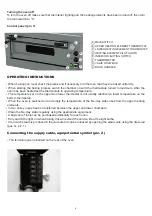 Preview for 7 page of Bartscher 202.1233 Instructions For Installation And Use Manual