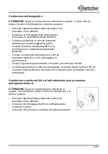 Предварительный просмотр 129 страницы Bartscher 206790 Instruction Manual