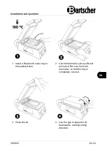 Preview for 21 page of Bartscher 23180 Manual