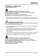 Preview for 15 page of Bartscher 2500 GX-Vapor 206.780 Instruction Manual