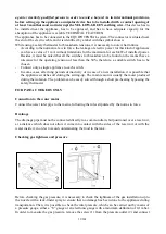 Preview for 8 page of Bartscher 2856031 Instructions For Installation, Use And Maintenance Manual