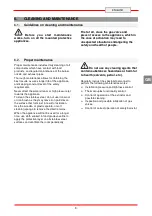 Preview for 11 page of Bartscher 2953031 Installation, Operating And Maintenance Instructions