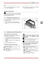 Preview for 9 page of Bartscher 2955041 Installation, Operating And Maintenance Instructions