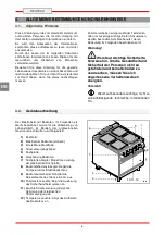 Предварительный просмотр 6 страницы Bartscher 29621 Installation, Operating And Maintenance Instructions