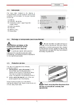 Предварительный просмотр 21 страницы Bartscher 296215 Installation, Operating And Maintenance Instructions