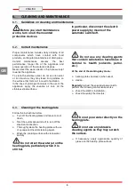 Предварительный просмотр 24 страницы Bartscher 296215 Installation, Operating And Maintenance Instructions