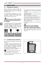 Предварительный просмотр 26 страницы Bartscher 296215 Installation, Operating And Maintenance Instructions