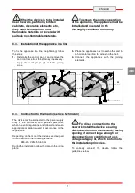 Предварительный просмотр 27 страницы Bartscher 296215 Installation, Operating And Maintenance Instructions