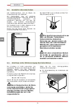 Preview for 12 page of Bartscher 296507 Installation, Operating And Maintenance Manual