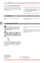 Preview for 26 page of Bartscher 296507 Installation, Operating And Maintenance Manual