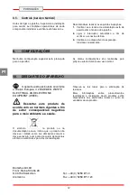 Preview for 74 page of Bartscher 296507 Installation, Operating And Maintenance Manual