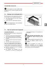 Preview for 81 page of Bartscher 296507 Installation, Operating And Maintenance Manual