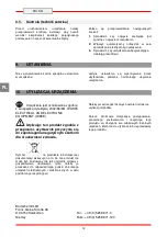 Preview for 98 page of Bartscher 296507 Installation, Operating And Maintenance Manual