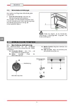 Предварительный просмотр 10 страницы Bartscher 296630 Installation, Operating And Maintanance Instructions