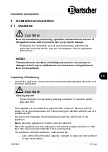 Preview for 17 page of Bartscher 2P 35-1 TCK Manual