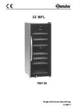 Bartscher 2Z 38FL Manual preview