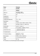 Preview for 169 page of Bartscher 2Z 40FL Manual