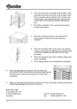 Предварительный просмотр 5 страницы Bartscher 300.082 Instruction Manual