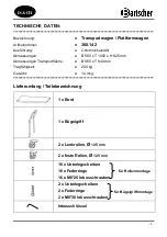 Предварительный просмотр 2 страницы Bartscher 300.142 Instruction Manual