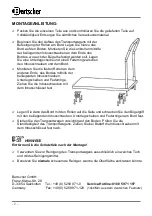 Предварительный просмотр 3 страницы Bartscher 300.142 Instruction Manual