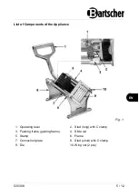 Preview for 5 page of Bartscher 3010 Original Instruction Manual