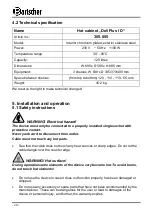 Preview for 9 page of Bartscher 305.055 Instruction Manual