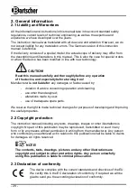 Preview for 9 page of Bartscher 3550TB10 Manual