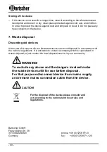 Preview for 21 page of Bartscher 3550TB10 Manual