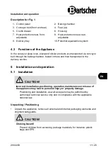 Предварительный просмотр 13 страницы Bartscher 3600TB10 Manual