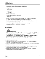 Preview for 17 page of Bartscher 370.160 User Manual