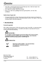 Preview for 116 page of Bartscher 370037 Instruction Manual